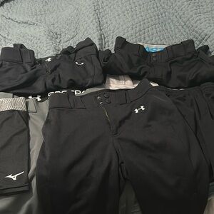 Easton and Under Armour Softball pants